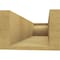 Ekena Millwork 6in. W x 4in. H x 20in. L Pescadero Woodgrain TimberThane Rafter Tail, Primed Tan RFTUR06X04X20PECRCPR - alternate 5